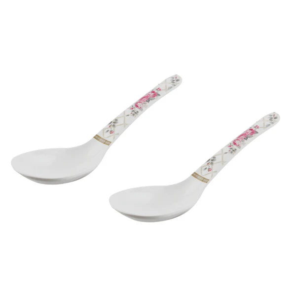 SUPERWARE | Pure melamine | Dinner Set - GARDENIA VICTORIAN | Set Of 38 Pcs. | Stain Free, Glazed Finish