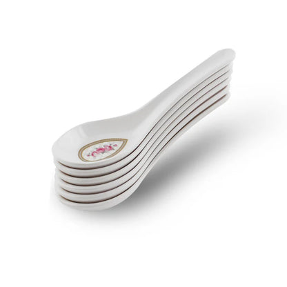 SUPERWARE | Pure melamine | Dinner Set - GARDENIA VICTORIAN | Set Of 38 Pcs. | Stain Free, Glazed Finish