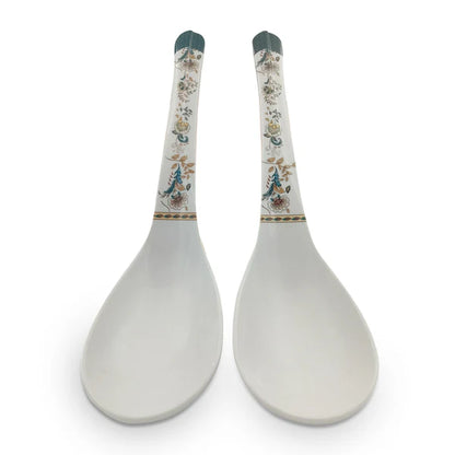 SUPERWARE | Pure Melamine | Dinner Set - GARDENIA DARIKA | Set Of 38 Pcs. | Stain Free, Glazed Finish