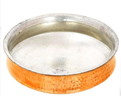 Pure Copper biryani handi with lid