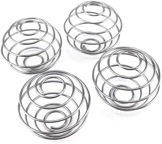 Stainless Steel Spring Ball Mixing Wire Whisk Ball for Shaker Cup Bottle Mixer 1PCS